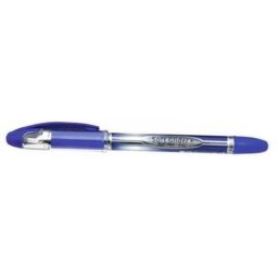 Pix PENAC Soft Glider, rubber grip, 1.6mm, varf metalic - scriere albastra