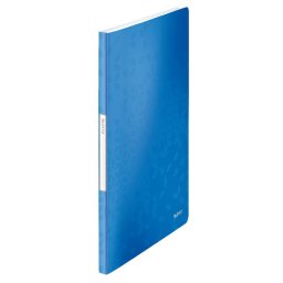Mapa de prezentare LEITZ WOW, coperta moale, PP, A4, 20 de folii, albastru