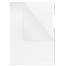 Mapa protectie "L" pentru documente A4, PP - 180 microni, 100 buc/set, DONAU - cristal