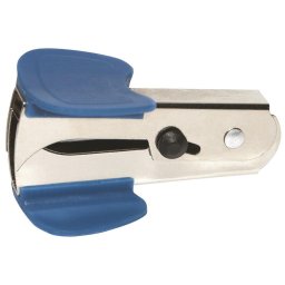 Accesorii birotica Decapsator metalic, cu mecanism de blocare, DONAU - accesorii albastre