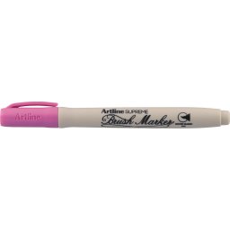 Articole pentru scoala Carioca ARTLINE Supreme, varf flexibil (tip pensula) - roz