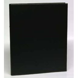 Caiet mecanic 2 inele - D25mm, coperti carton plastifiat PVC, A4, AURORA - negru