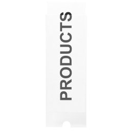 Accesorii birotica Porteticheta autoadeziva + insert, 74 x 105mm, PROBECO