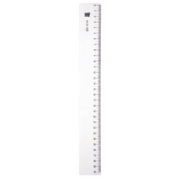 Accesorii birotica Rigla flexibila din plastic, 30cm, ALCO - transparent