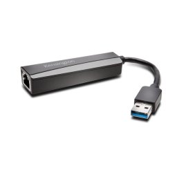 Accesorii birotica Adaptor Kensington UA0000E, USB 3.0 la Ethernet, negru