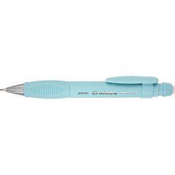Creion mecanic PENAC Chubby, rubber grip, 0.7mm, con si varf metalic, radiera retractabila, sky blue