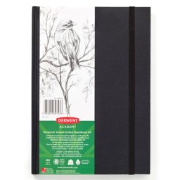 Articole pentru scoala Caiet pentru schite si desen DERWENT Academy, A4, coperta dura, 128 coli, 135 gsm, hartie alba