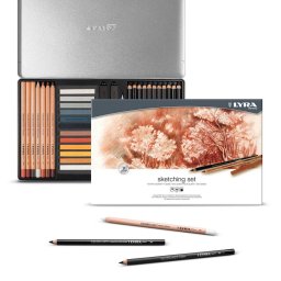 Articole pentru scoala Set creioane pentru desene si schite, 25 piese/set, LYRA Rembrandt