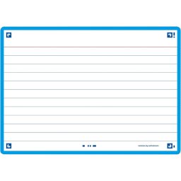 OXFORD Flash Cards 2.0, 80 flash cards/set, A6(105 x 148mm), Scribzee-dict-margine turcoaz