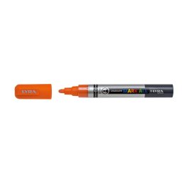 Marker LYRA Graduate Mark All, pe baza de apa, varf 2mm, pentru orice suprafata - orange