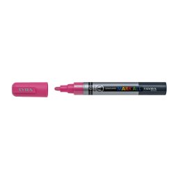 Marker LYRA Graduate Mark All, pe baza de apa, varf 2mm, pentru orice suprafata - roz
