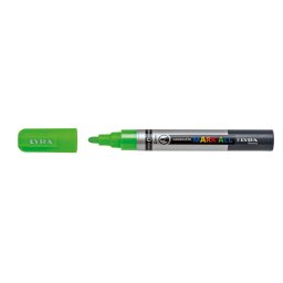 Marker LYRA Graduate Mark All, pe baza de apa, varf 2mm, pentru orice suprafata - verde neon