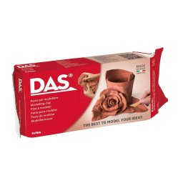 Articole pentru scoala Pasta de modelat, 1000 grame, DAS Terracota - imitatie lut