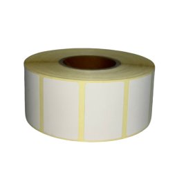 Accesorii birotica Etichete termice autoadezive, 38 x 25mm, 1500 etichete/rola, Optima - albe