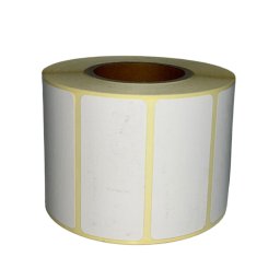 Accesorii birotica Etichete termice autoadezive, 50 x 25mm, 1500 etichete/rola, Optima - albe