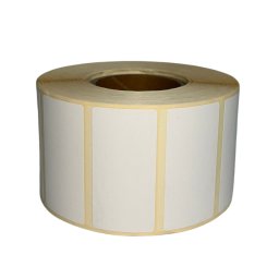 Accesorii birotica Etichete termice autoadezive, 55x25mm, 1000 etichete/rola, Optima - albe