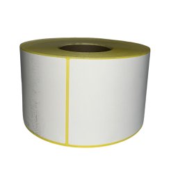 Accesorii birotica Etichete termice autoadezive, 100 x 150mm, 1000 etichete/rola, Optima - albe