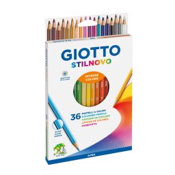 Articole pentru scoala Creioane colorate 36 culori/cutie, GIOTTO Stilnovo