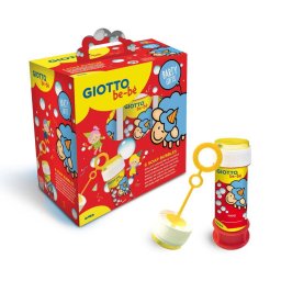 Articole pentru scoala Tub cu lichid pentru baloane de sapun, pentru petreceri, 6 buc/set, GIOTTO be-be