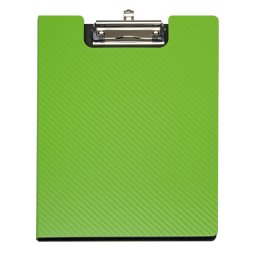 Clipboard dublu A4, plastifiat PP, MAUL Flexx - verde deschis