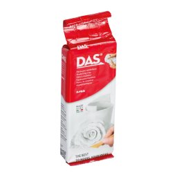 Articole pentru scoala Pasta de modelat, 250 grame, DAS - alba