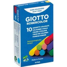 Accesorii birotica Creta colorata, cilindrica, 10 buc/cutie, GIOTTO
