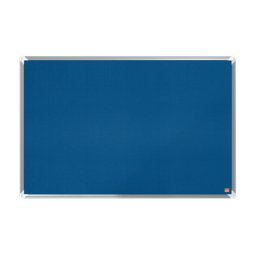 Accesorii birotica Panou NOBO Premium Plus, material textil, 90x60 cm, albastru