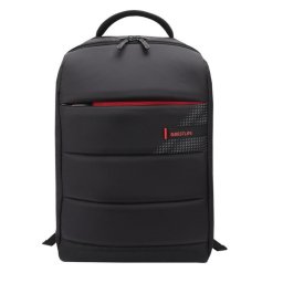 Penar Rucsac BESTLIFE CPlus, 49x33x19cm, compartiment tableta si laptop 15.6 inch, negru/rosu