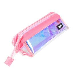 Penar Penar cu fermoar ZIPIT Iridescent Lenny - Pink