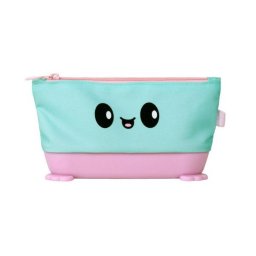 Penar Penar cu fermoar ZIPIT Silicone Standing Pouch - Blue-Pink