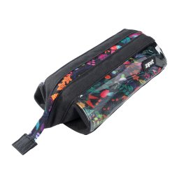 Penar Penar cu fermoar ZIPIT Lenny Clear 2 Sides - Black Floral