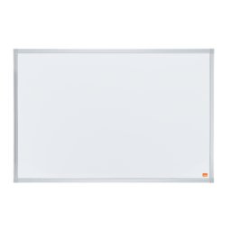 Tabla NOBO Essentials, otel lacuit, 90x60 cm, magnetica, include tavita, alb