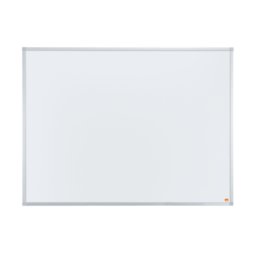 Tabla NOBO Essentials, otel lacuit, 120x90 cm, magnetica, include tavita, alb