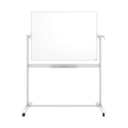 Tabla mobila NOBO Classic, otel lacuit, 120x90 cm, magnetica, include marker si tavita, alb