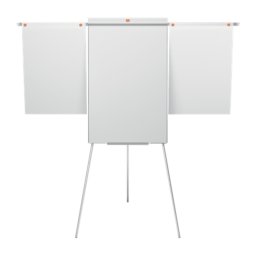 Flipchart NOBO Impression Pro, otel lacuit, brate extensibile si trepied, magnetic+marker,tavita alb