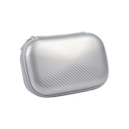 Penar Penar cu fermoar ZIPIT Carbon Storage Box cu buzunar interior- Silver