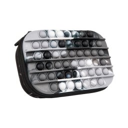 Penar Penar cu fermoar ZIPIT ZIP & POP Storage Box - Black Marble