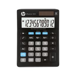 Calculator de birou Calculator de birou, 12 digits, 147 x 103 x 28 mm, solar power, HP OC100