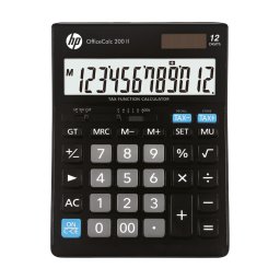 Calculator de birou Calculator de birou, 12 digits, 179 x 125 x 30 mm, solar power, HP OC200