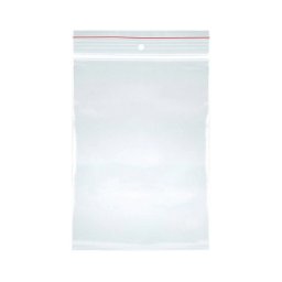 Pungi plastic cu fermoar pentru sigilare, 550 x 550mm, 40 microni, 100 buc/set, Office Products -tra