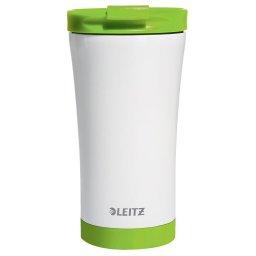 Accesorii birotica Cana pentru birou Leitz WOW, otel inoxidabil, 380 ml, verde