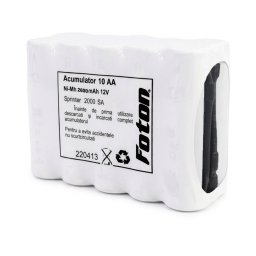 Acumulator 10AA 12V 2600mAh pentru alcooltest