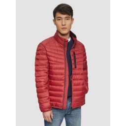 Jacheta matlasata fara gluga, barbati, croiala Regular fit, Rosu (SELECTATI MARIMEA: 2XL)