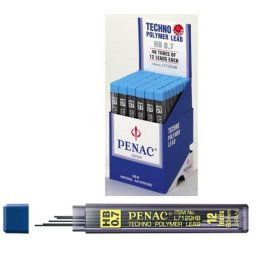 Mine pentru creion mecanic 0,7mm, 12/set, PENAC - HB