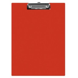 Accesorii birotica Clipboard simplu A5, plastifiat PVC, Q-Connect - rosu