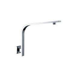 Braț unghiular de duș Sapho 33 cm crom lucios