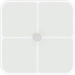 Cantar inteligent AENO ABS0001S, Pana la 180 kg, 11 profiluri, 15 indicatori, IMC, LED, Sticla ITO, Alb