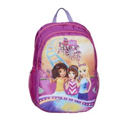 Rucsac extins LEGO V-Line - design roz Friends FunPark