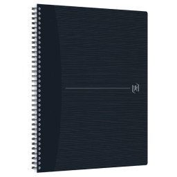 Caiet cu spirala A4+, OXFORD Origins, 70 file-90g/mp, Scribzee, coperta PP - matematica - negru