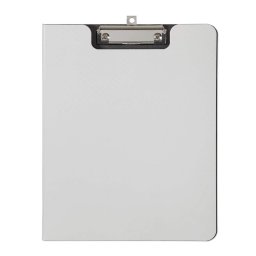 Clipboard dublu A4, plastifiat PP, MAUL Flexx - alb